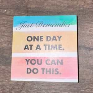 Amazon Motivational Wall Art - Blue, Green, Yellow, Pink